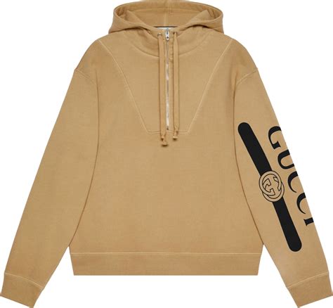 gucci beige hoodie